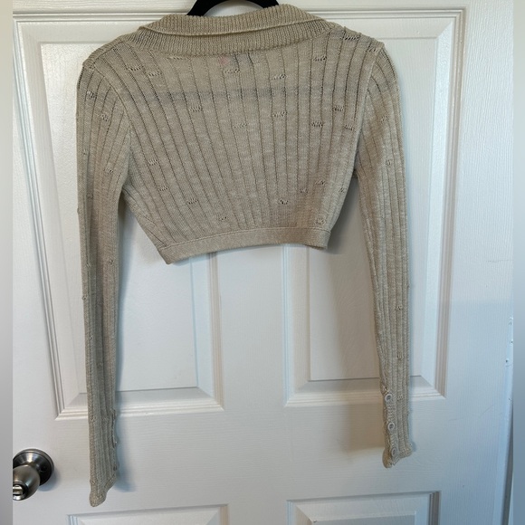 Edikted Harley Knitted Crop Top - Picture 6 of 7